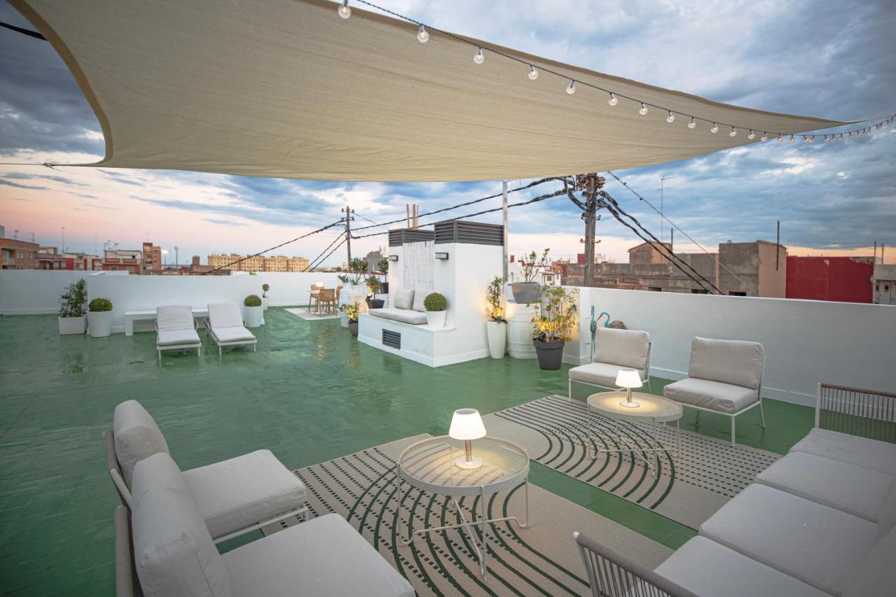 Apartamento Valencia Malvarrosa Bagian luar foto