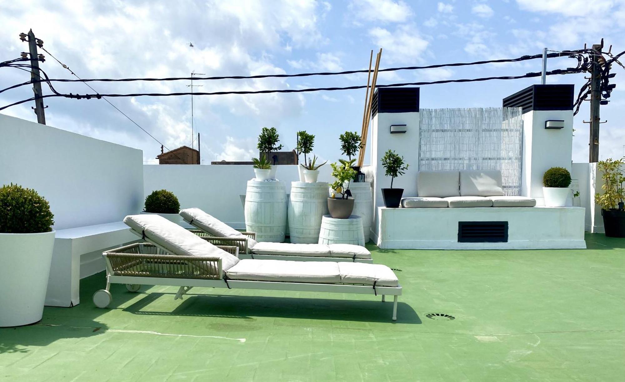 Apartamento Valencia Malvarrosa Bagian luar foto