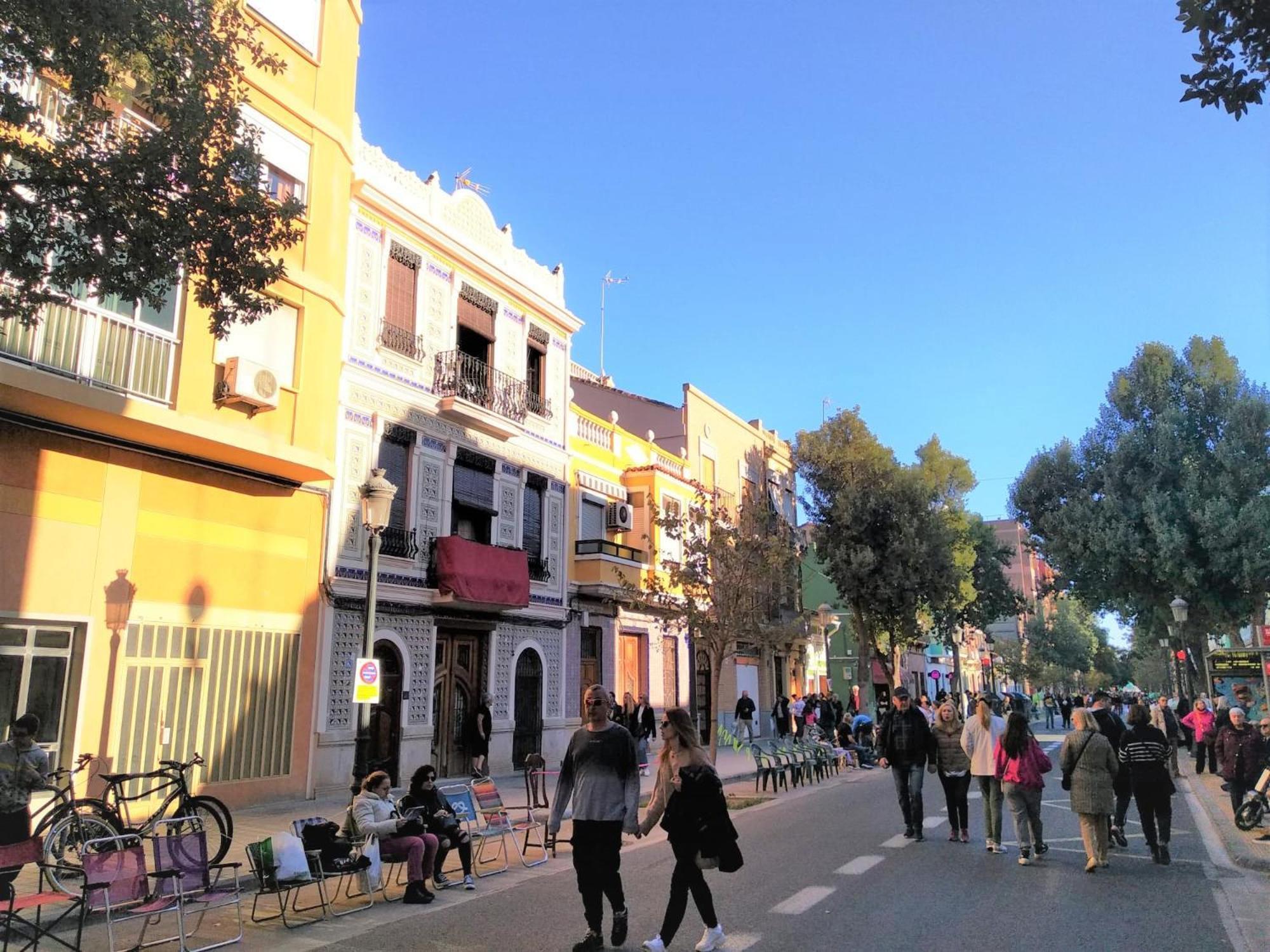 Apartamento Valencia Malvarrosa Bagian luar foto